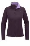 The North Face Women's Chest Logo Ridgewall Soft Shell Jacket NF0A88D4 Vin de mûres TNF