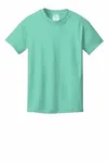 Port &amp; Company Youth Beach Wash Garment-Dyed Tee. PC099Y Kühle Minze