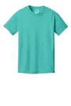 Port &amp; Company Youth Beach Wash Garment-Dyed Tee. PC099Y PEACOCK