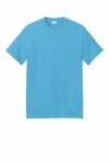 Port &amp; Company Core Blend Recycled Tee PC01 Aquatisch Blau