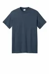 Port &amp; Company Core Blend Recycled Tee PC01 Marineblau Heidekraut