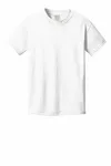 Port &amp; Company Youth Beach Wash Garment-Dyed Tee. PC099Y WEISS