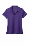 Polo Nike Dri-FIT Micro Pique 2.0 Donna NKDC1991 Viola di corte