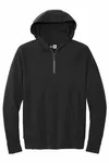New Era STS Felpa con cappuccio 1/4-Zip NEA541 NERO