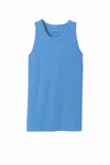Port & Company Beach Wash Garment-Dyed Tank. PC099TT Blue Moon