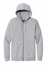 New Era Comeback Fleece Full-Zip Hoodie NEA551 Athletic Heather