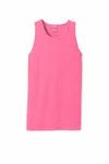 Port & Company Beach Wash Garment-Dyed Tank. PC099TT Neon Pink