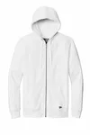 New Era Comeback Fleece Full-Zip Hoodie NEA551 WHITE