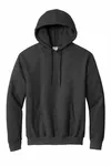 Port &amp; Company Essential Fleece Pullover Sweatshirt mit Kapuze. PC90H Dunkel Heather Grey