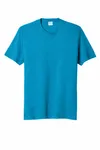 Port &amp; Company Maglietta in misto fan favorite. PC455 Zaffiro Heather