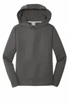 Port &amp; Company Youth Performance Fleece Pullover Hooded Sweatshirt. PC590YH Fusain