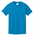 Port &amp; Company - T-shirt giovanile in cotone Core. PC54Y Zaffiro