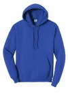 Port &amp; Company - Sweat à capuche en polaire Core. PC78H VRAI ROYAL