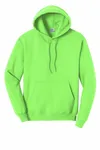Port &amp; Company - Sweat à capuche en polaire Core. PC78H Vert fluo
