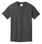 Port &amp; Company - T-shirt giovanile in cotone Core. PC54Y Carbone