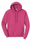 Port &amp; Company - Sweat à capuche en polaire Core. PC78H Heather Sangria