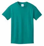 Port &amp; Company - T-shirt giovanile in cotone Core. PC54Y Acqua brillante