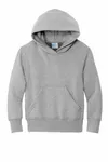 Port &amp; Company - Felpa con cappuccio Core Fleece Pullover Youth. PC90YH Cenere