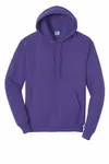 Port &amp; Company - Sweat à capuche en polaire Core. PC78H PURPLE