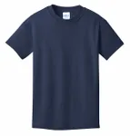 Port &amp; Company - T-shirt giovanile in cotone Core. PC54Y Marina Militare