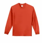 Port & Company - Tall Long Sleeve Essential Tee. PC61LST Orange