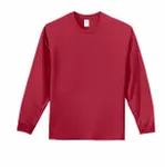Port & Company - Tall Long Sleeve Essential Tee. PC61LST RED