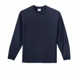 Port & Company - Tall Long Sleeve Essential Tee. PC61LST DEEP NAVY