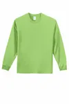 Port & Company - Tall Long Sleeve Essential Tee. PC61LST Lime