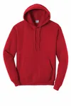 Port &amp; Company - Sweat à capuche en polaire Core. PC78H ROUGE