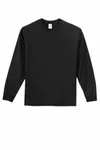 Port & Company - Tall Long Sleeve Essential Tee. PC61LST Jet Black