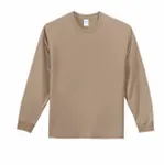 Port & Company - Tall Long Sleeve Essential Tee. PC61LST SAND