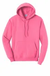 Port &amp; Company - Sweat à capuche en polaire Core. PC78H Rose fluo