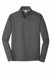 Port &amp; Company Performance Fleece 1/4-Zip Pullover Sweatshirt. PC590Q Carbone