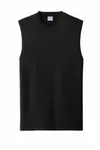 Port & Company Core Cotton Sleeveless Tee. PC54SL Jet Black