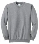 Port & Company Tall Essential Fleece Crewneck Sweatshirt. PC90T Athletic Heather