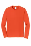 Port &amp; Company Maglietta a manica lunga preferita dai tifosi. PC450LS Arancione