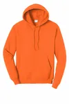 Port &amp; Company - Sweat à capuche en polaire Core. PC78H S. Orange