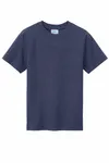 Port & Company Youth Tri-Blend Tee PC330Y Team Navy Heather