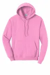 Port &amp; Company - Sweat à capuche en polaire Core. PC78H Rose bonbon