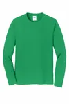 Port &amp; Company Maglietta a manica lunga preferita dai tifosi. PC450LS Atletico Kelly
