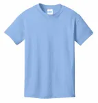 Port &amp; Company - T-shirt giovanile in cotone Core. PC54Y Azzurro