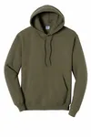 Port &amp; Company - Sweat à capuche en polaire Core. PC78H Vert olive