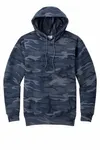 Port &amp; Company Core Fleece Camo Pullover Sweatshirt mit Kapuze. PC78HC Heidekraut Marine Tarnfarbe