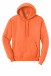 Port &amp; Company - Sweat à capuche en polaire Core. PC78H Orange néon