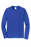 Port &amp; Company Maglietta a manica lunga preferita dai tifosi. PC450LS VERO REALE