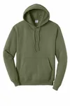 Port &amp; Company - Sweat à capuche en polaire Core. PC78H Olive Drab Green Heather