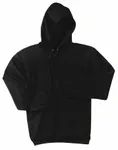 Port &amp; Company Essential Fleece Pullover Sweatshirt mit Kapuze. PC90H Tiefschwarz