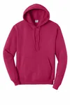 Port &amp; Company - Sweat à capuche en polaire Core. PC78H Rose vif
