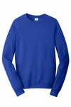 Port &amp; Company Fan-Favorit Fleece-Sweatshirt mit Rundhalsausschnitt. PC850 TRUE ROYAL