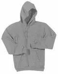 Port &amp; Company Essential Fleece Pullover Sweatshirt mit Kapuze. PC90H Sportliches Heidekraut